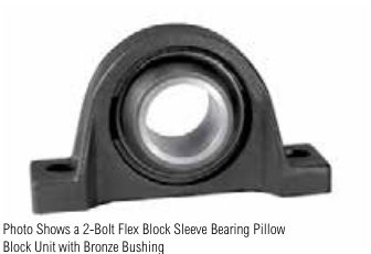 Подшипники скольжения: корпусные узлы на лапах, Link-Belt Flex Block